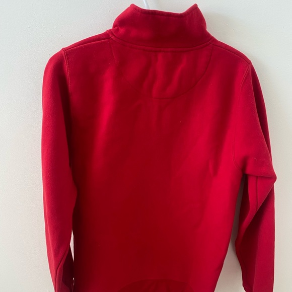 1/4 Zip Carleton Ravens Red - Picture 2 of 2